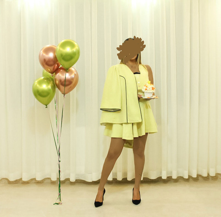 ست ۴تکه ی کت دامن جلیقه و تاپ